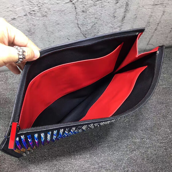 2017新作 VIPセール Christian Louboutin クリスチャン ルブタンコピー Trictrac Large Portfolio ☆トート 1165171M499